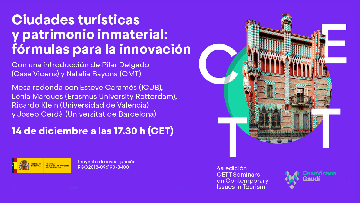 Fotografia de: La innovació a les ciutats turístiques i patrimoni immaterial | CETT